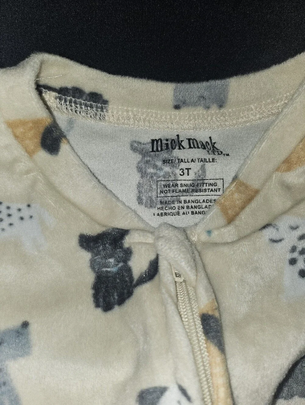 Mick Mack Fleece Pajama Duo- 3T